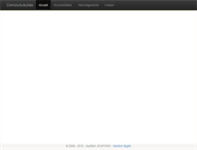 Tablet Screenshot of concoursjeunes.org